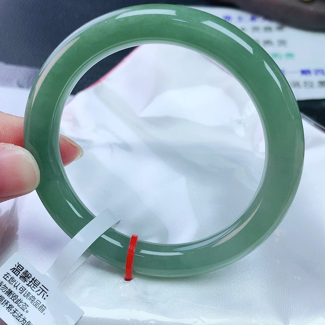 未镶嵌手镯（圆镯）翡翠56圆