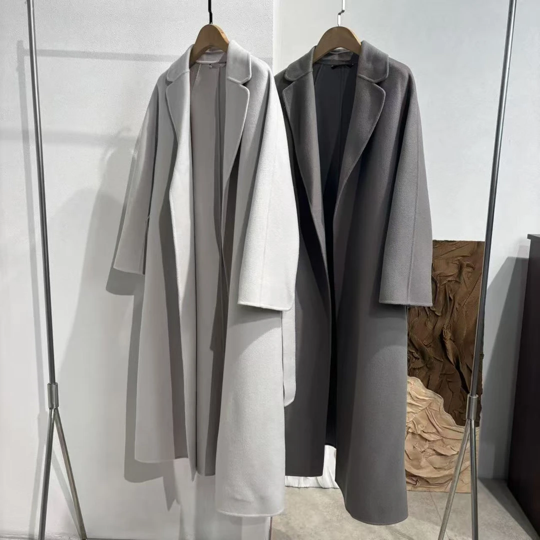 SY5431双色无扣大衣