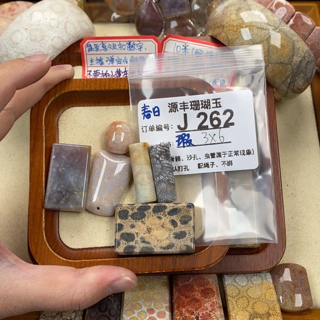 硅化玉颈饰未镶嵌春***i