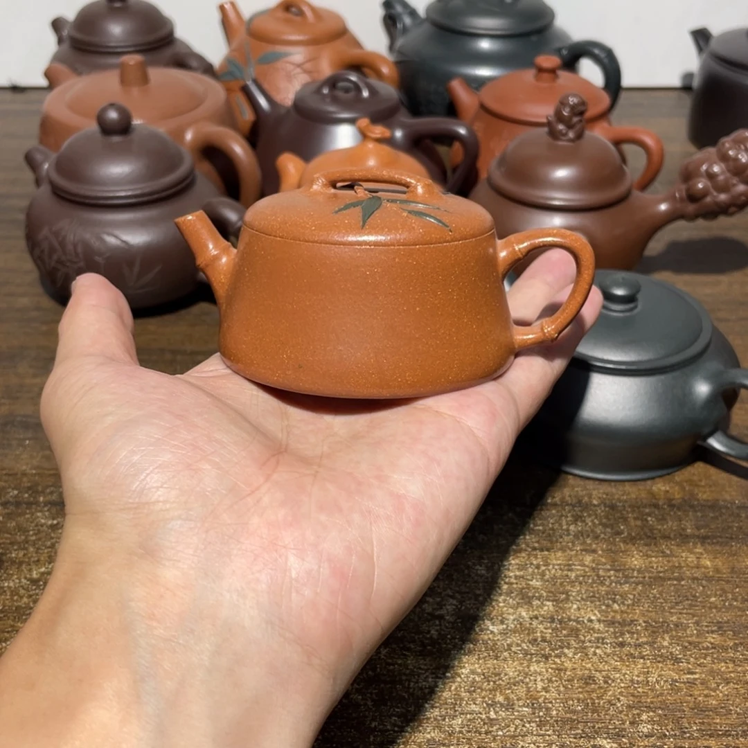 茶壶紫砂宜兴紫砂壶21，100cc