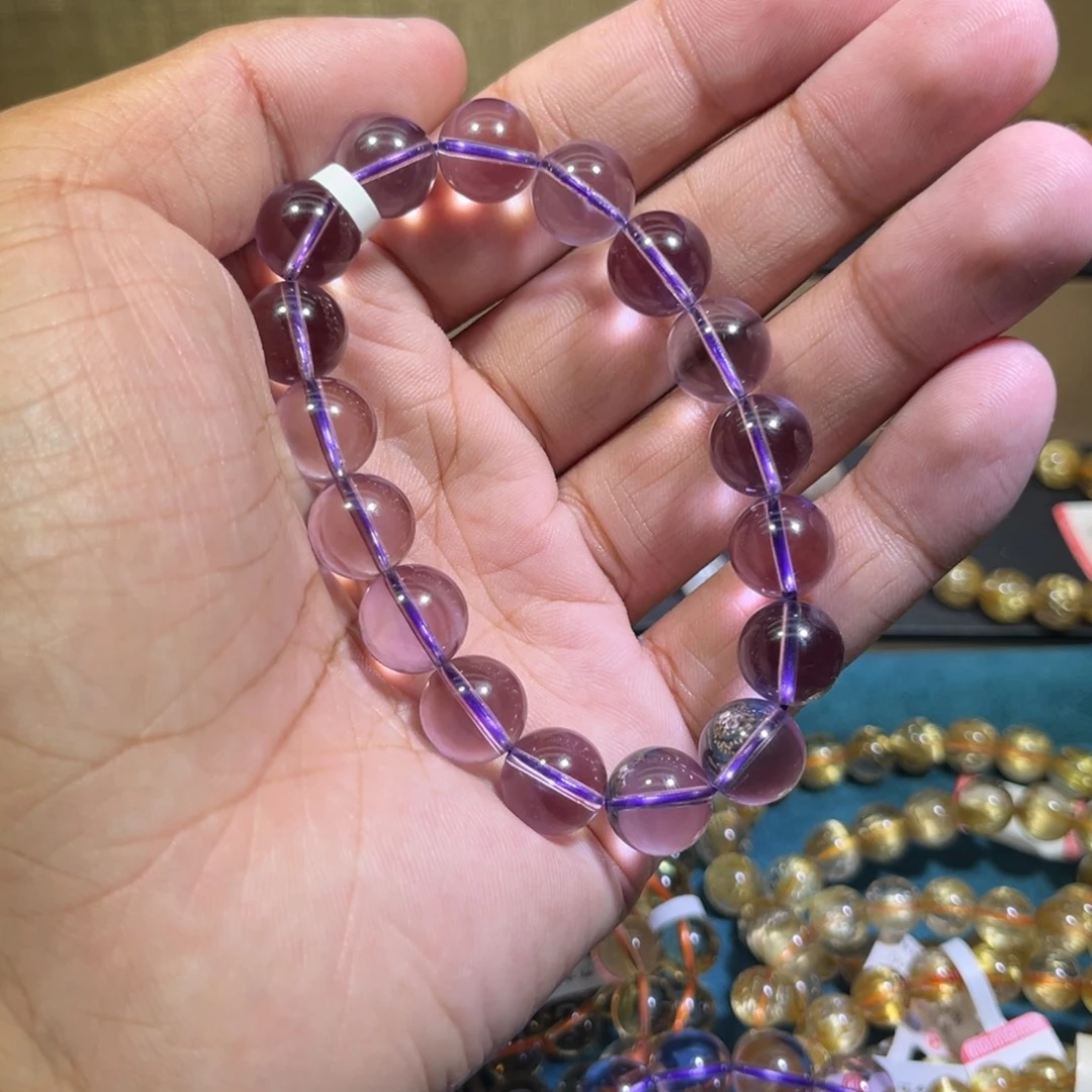 未镶嵌手链水晶紫水晶