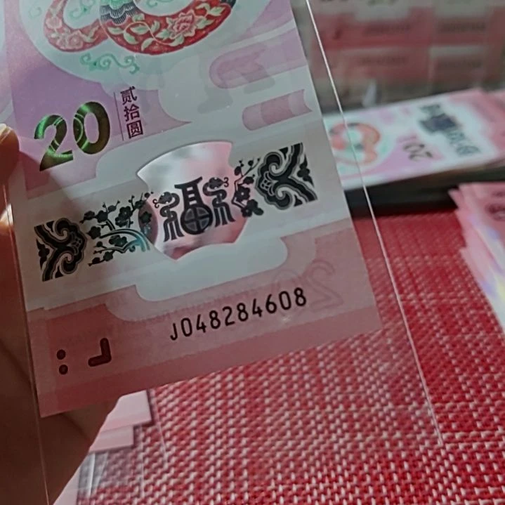 塑料小蛇钞全偶数48284608单张