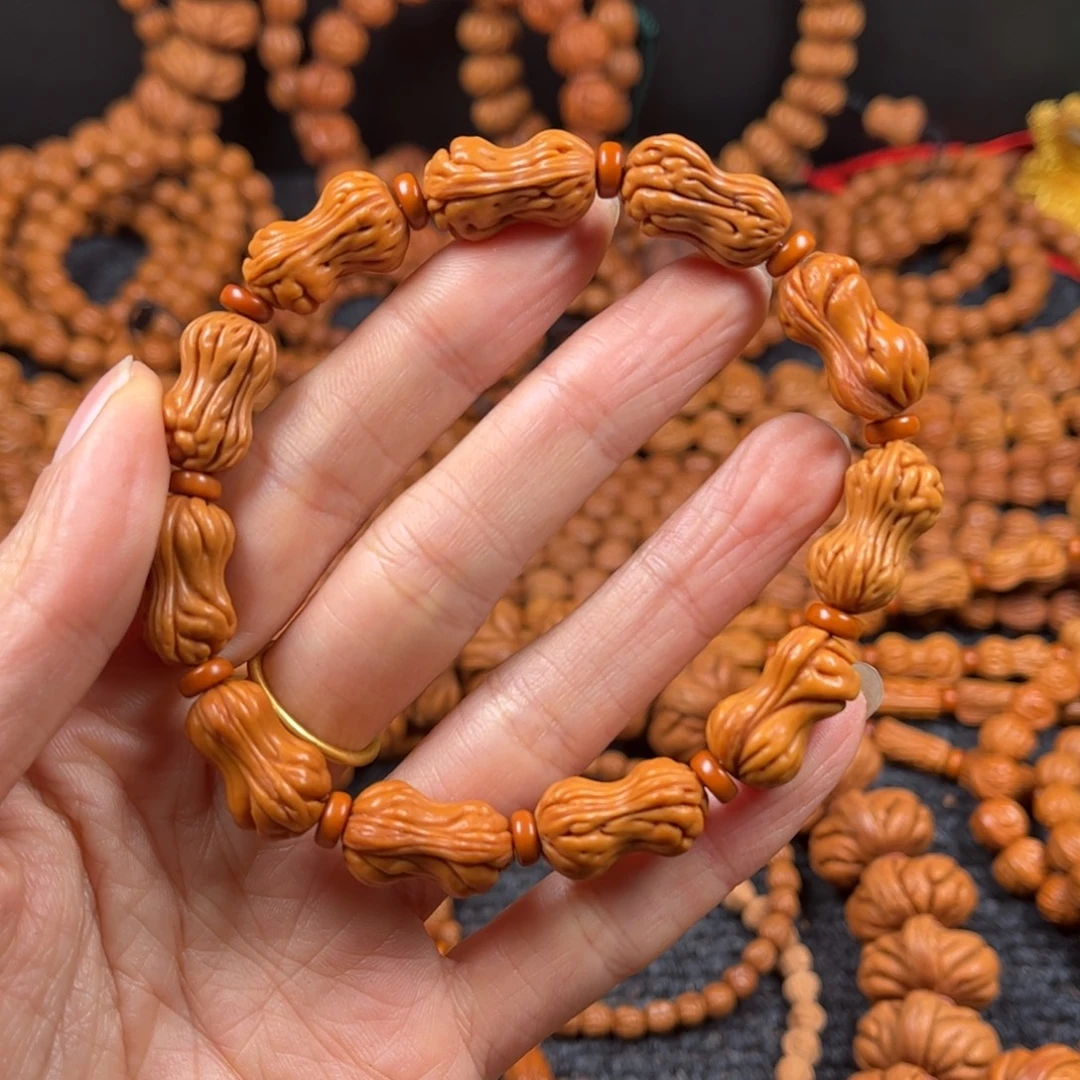 手串文玩核桃C7桃核手串