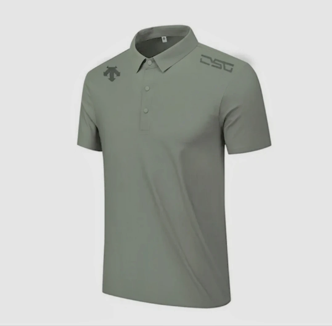 D[撤柜正品]专属2025年夏季男士速干户外休闲半袖翻领POLO衫 WW