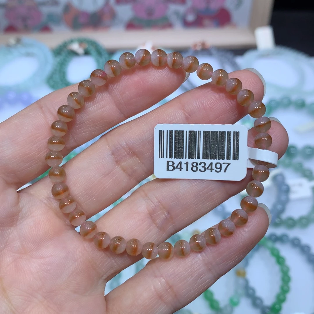 翡翠未镶嵌手链天然