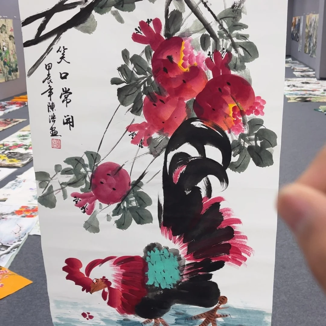 国画我的小伙伴们都在等