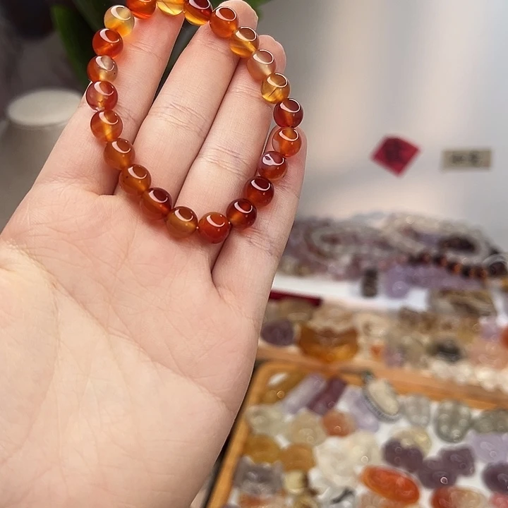 玛瑙/玉髓合金颈饰