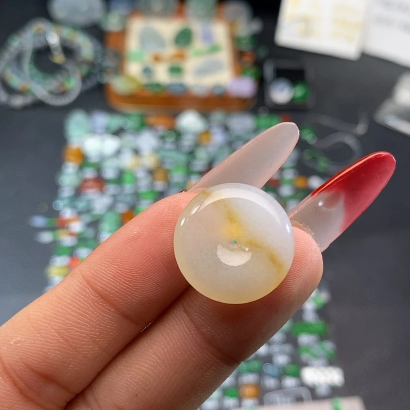 【闪购商品】翡翠挂件未镶嵌扣子