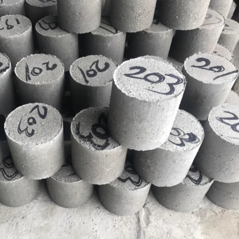 水稳试块七天无侧限试块无侧限抗压水稳石屑水稳级配碎石无机结合