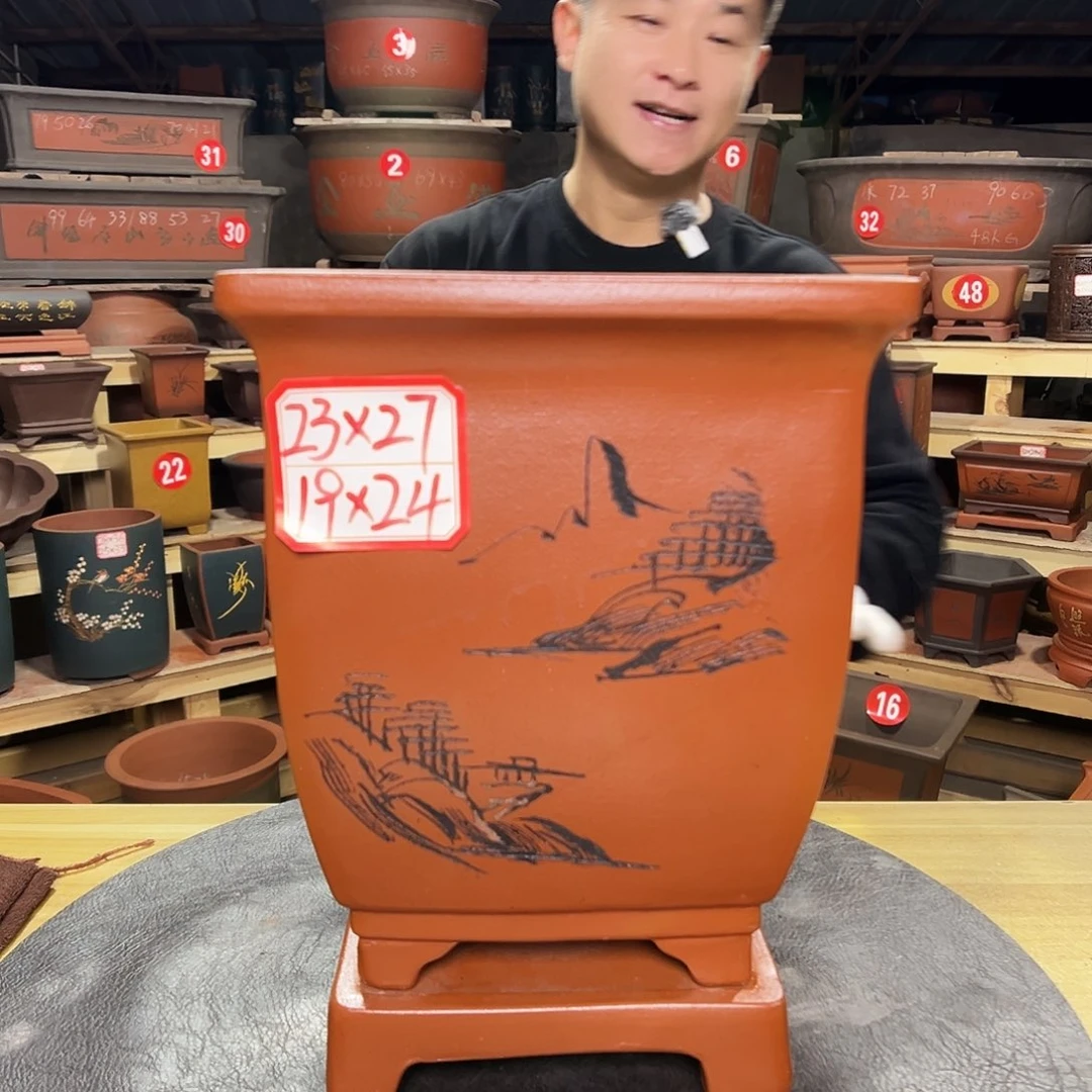 紫砂花盆工厂直发