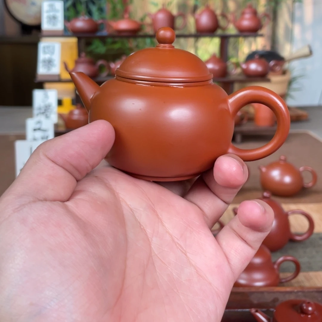 紫砂潮州手拉壶总*仓精工水平微瑕