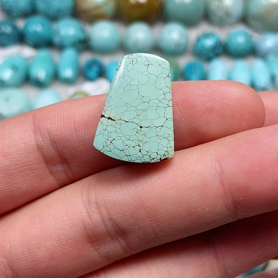 未镶嵌绿松石珠宝半成品