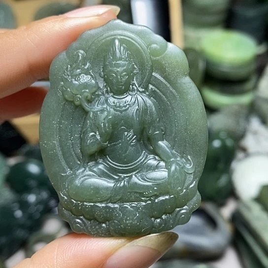 未镶嵌和田玉（糖玉）珠宝半成品
