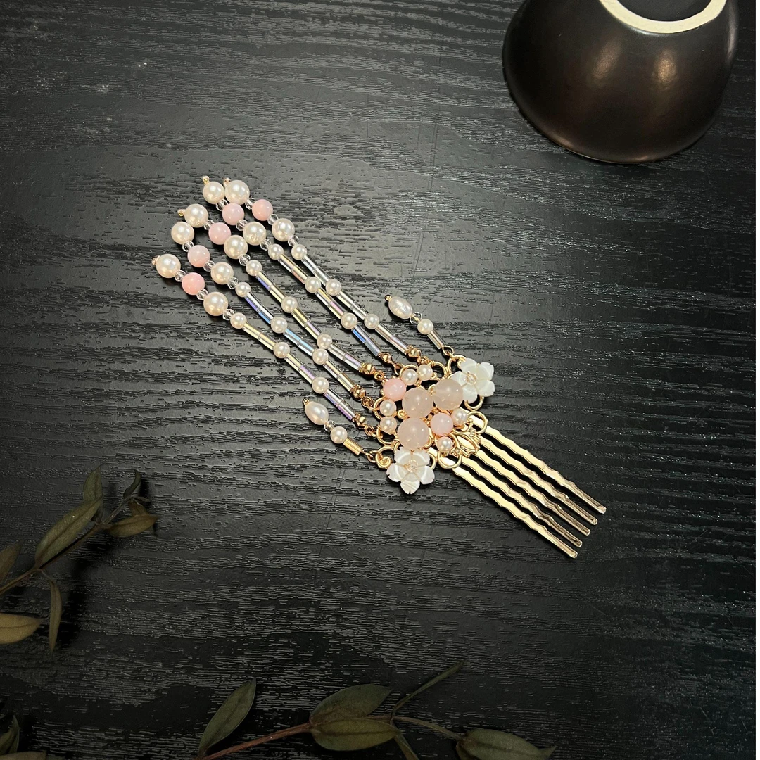 古悦倾城【云川发梳】原创新中式发梳发插汉服旗袍头饰古风古典国风