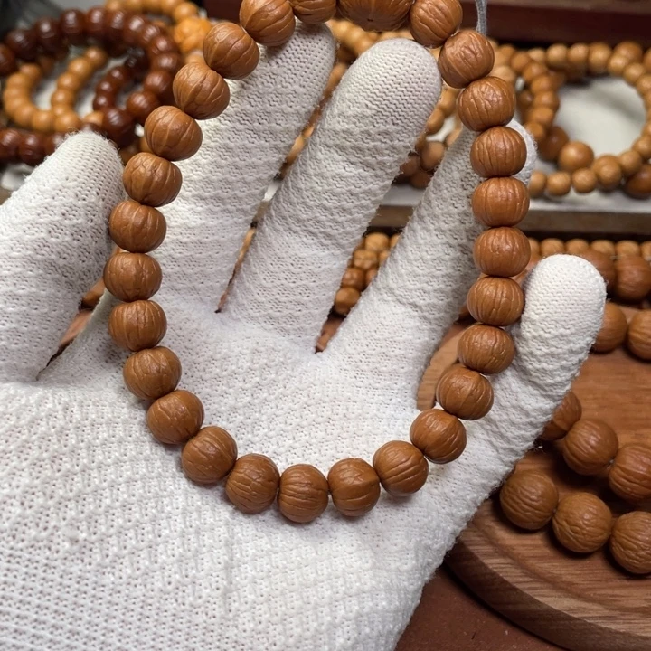 不***心猴头核桃手串南瓜