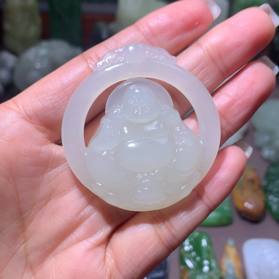 颈饰未镶嵌和田玉