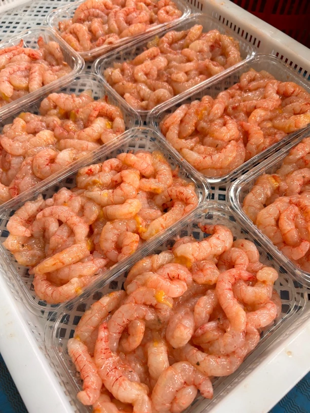 野生樱花虾 红虾虾仁帮去虾线半斤装顺丰