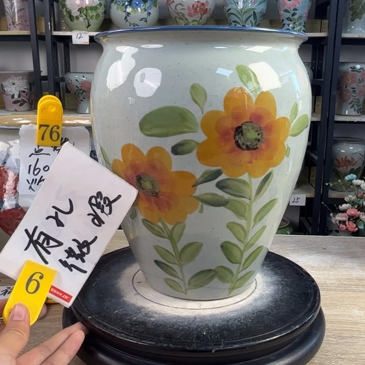 罐1tc景德镇陶瓷花盆