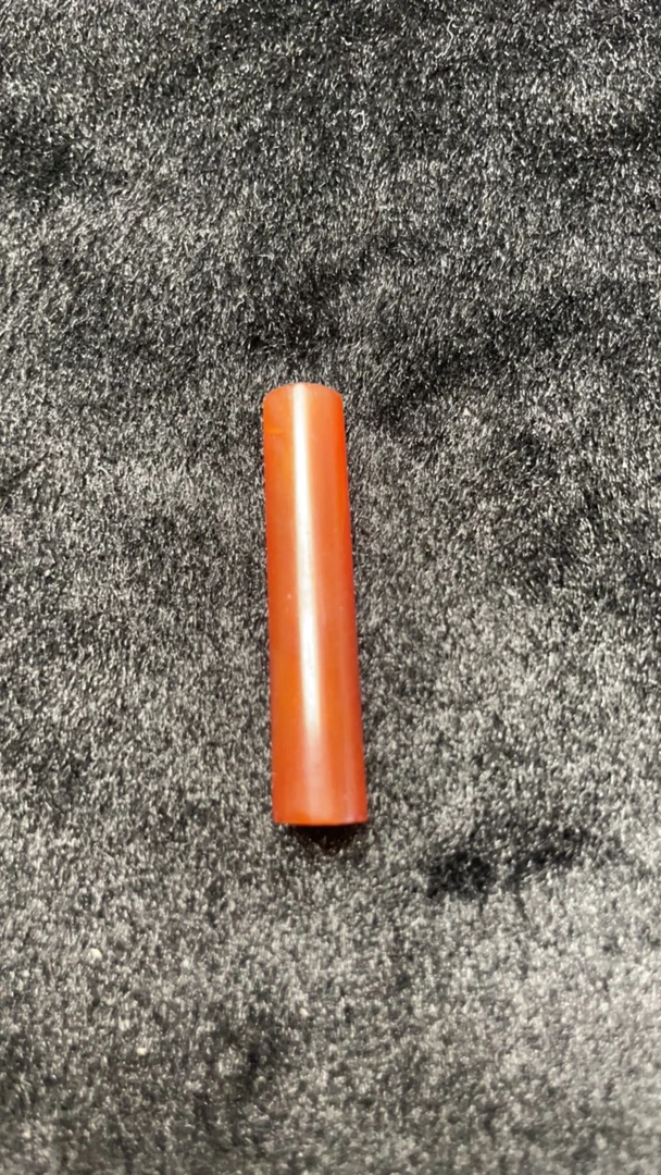 辽玛瑙管珠玛瑙吊坠