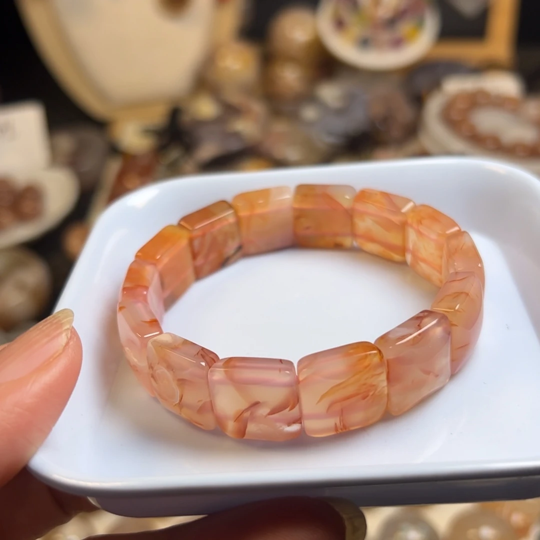 未镶嵌玛瑙/玉髓珠宝半成品