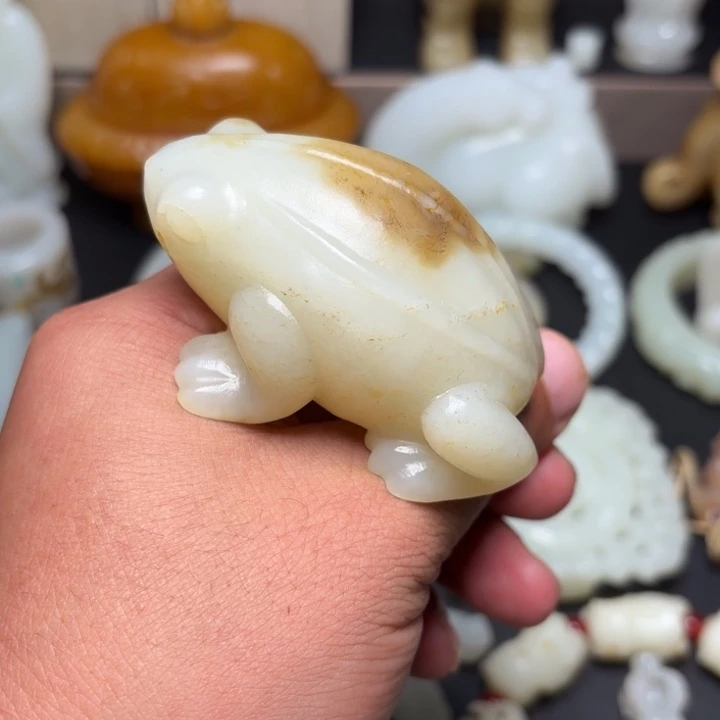 原***侠和田玉未镶嵌挂件