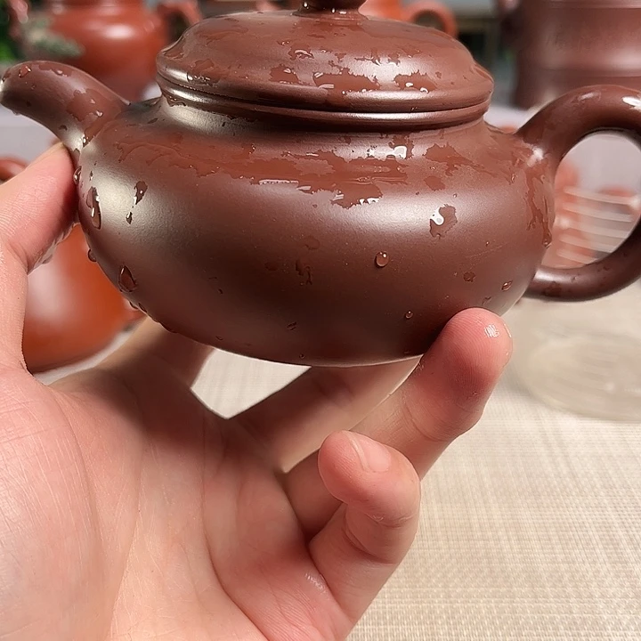 塔***米宜兴原矿手工紫砂壶