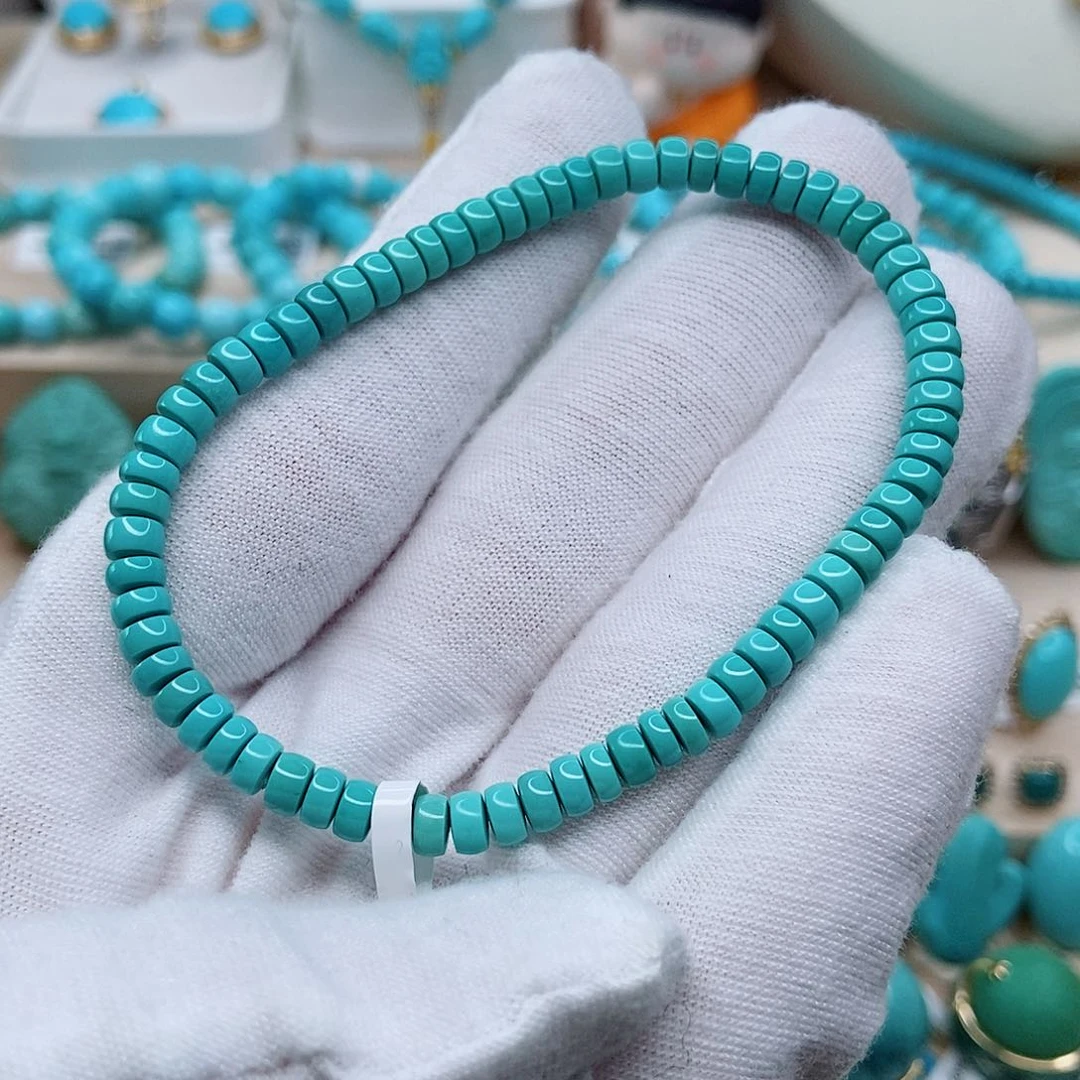 绿松石手串未镶嵌