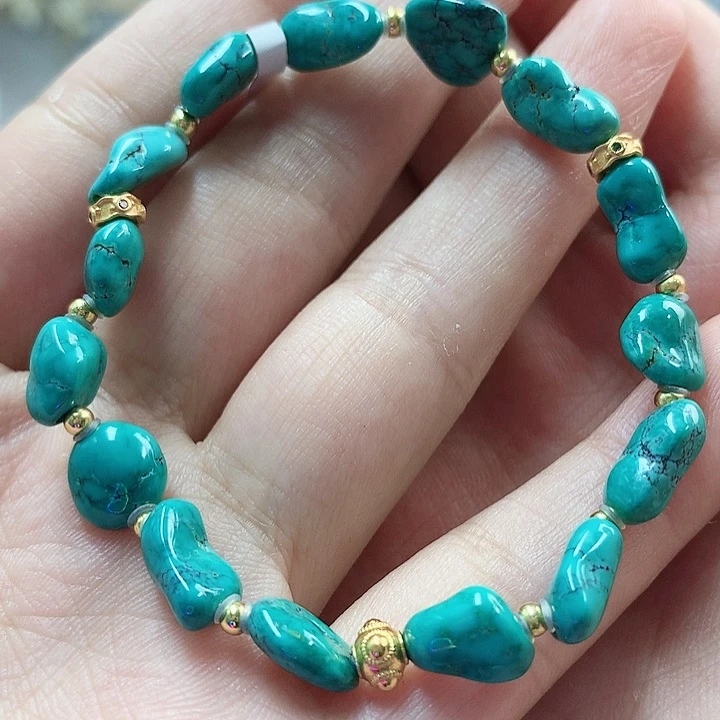 未镶嵌绿松石珠宝奇石