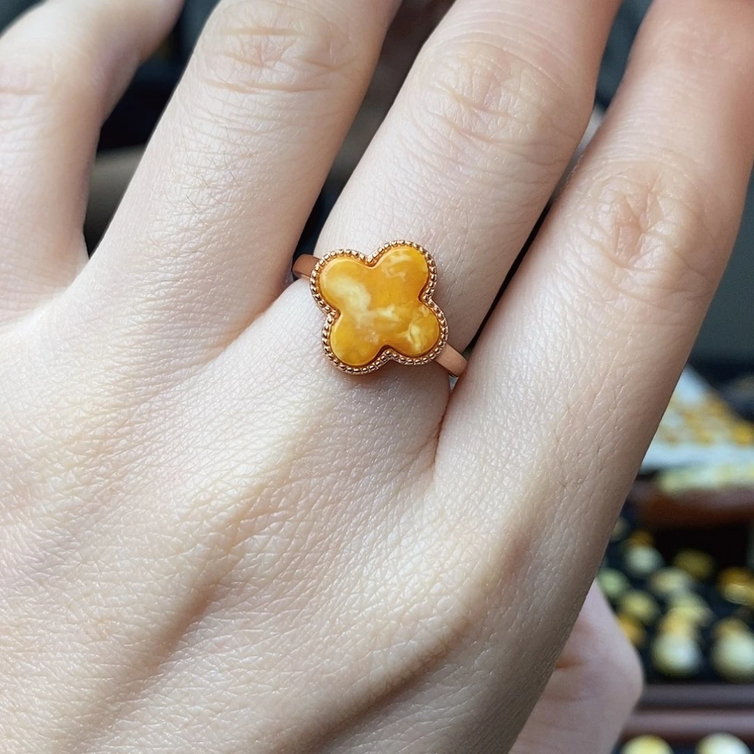 琥珀未镶嵌裸石成品