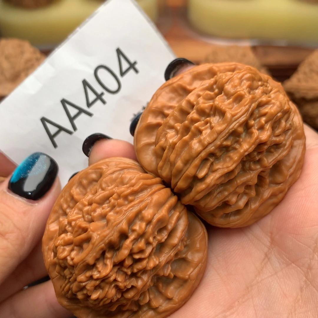 把件文玩核桃43全品四座楼