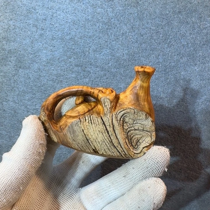 酷**紫崖柏摆件手把件等