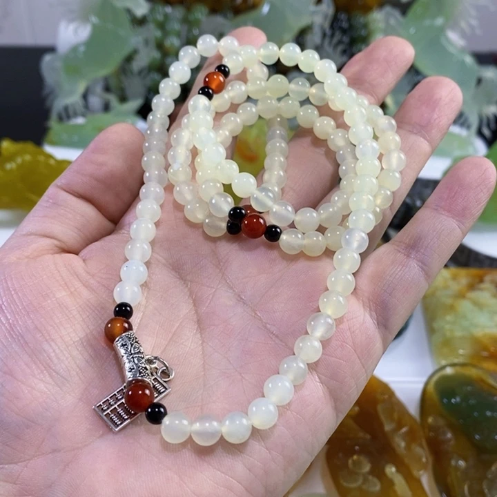 未镶嵌岫玉链链链