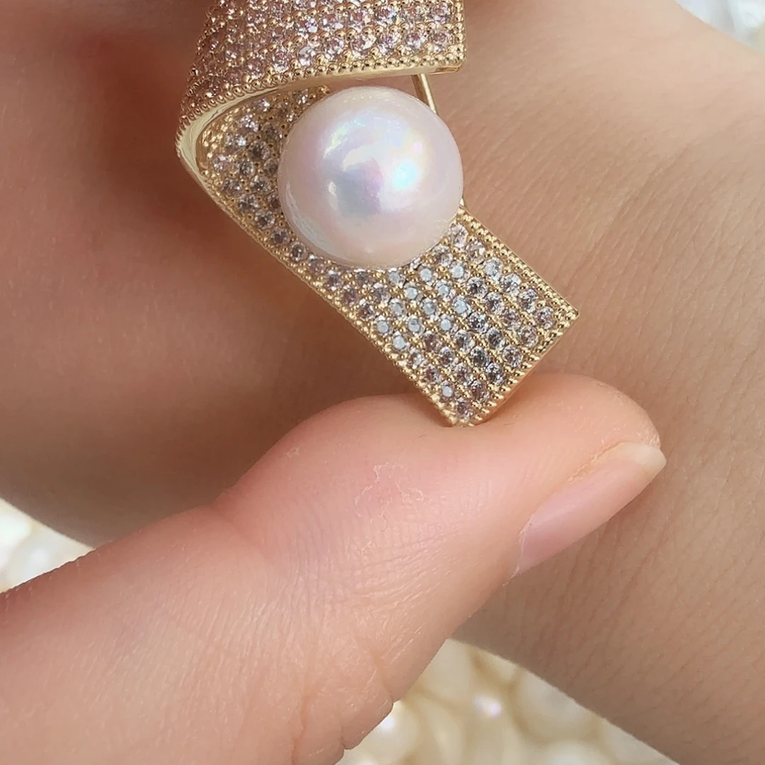 淡水珍珠胸饰未镶嵌