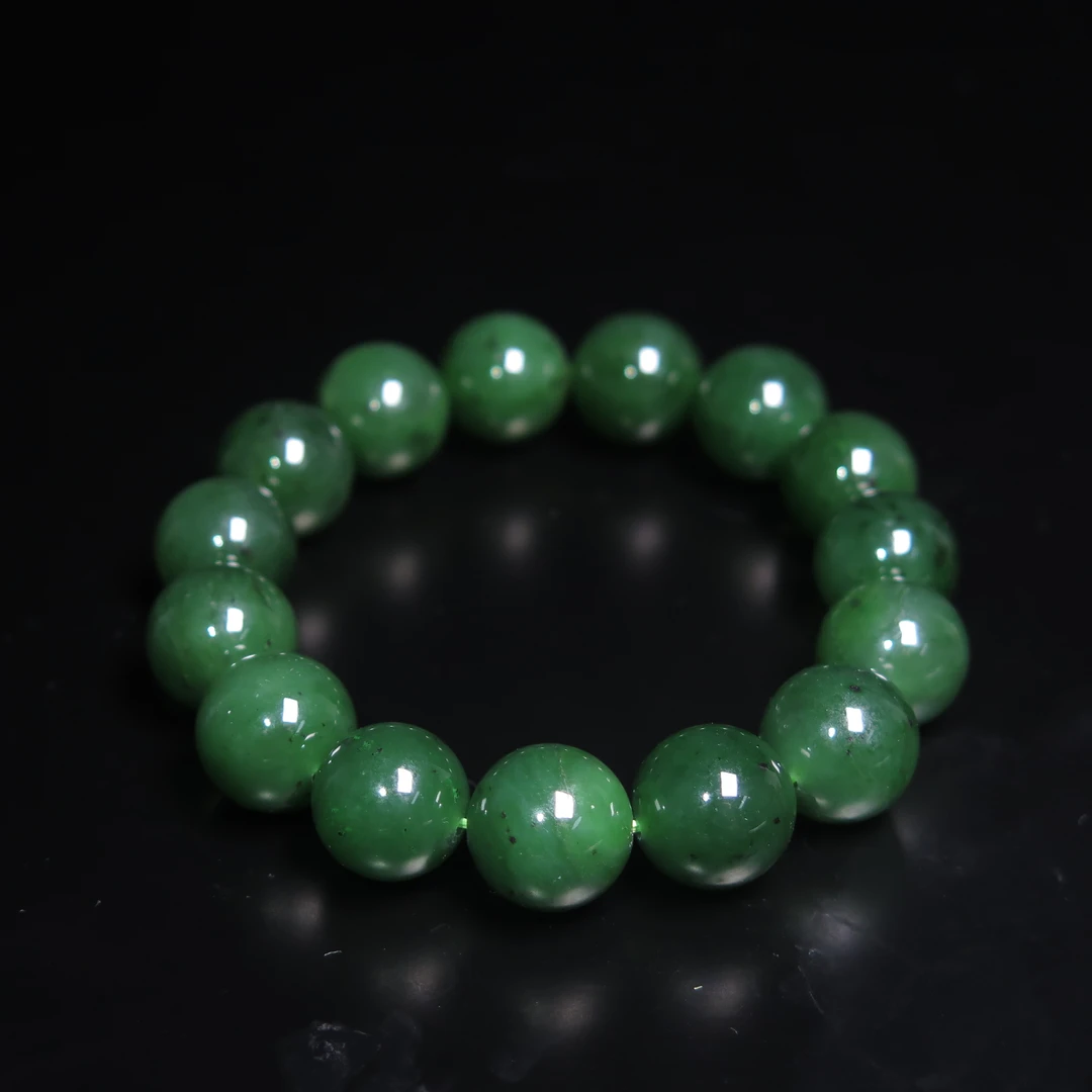 民国碧玉手串/MZ298559/和田玉/民族文物