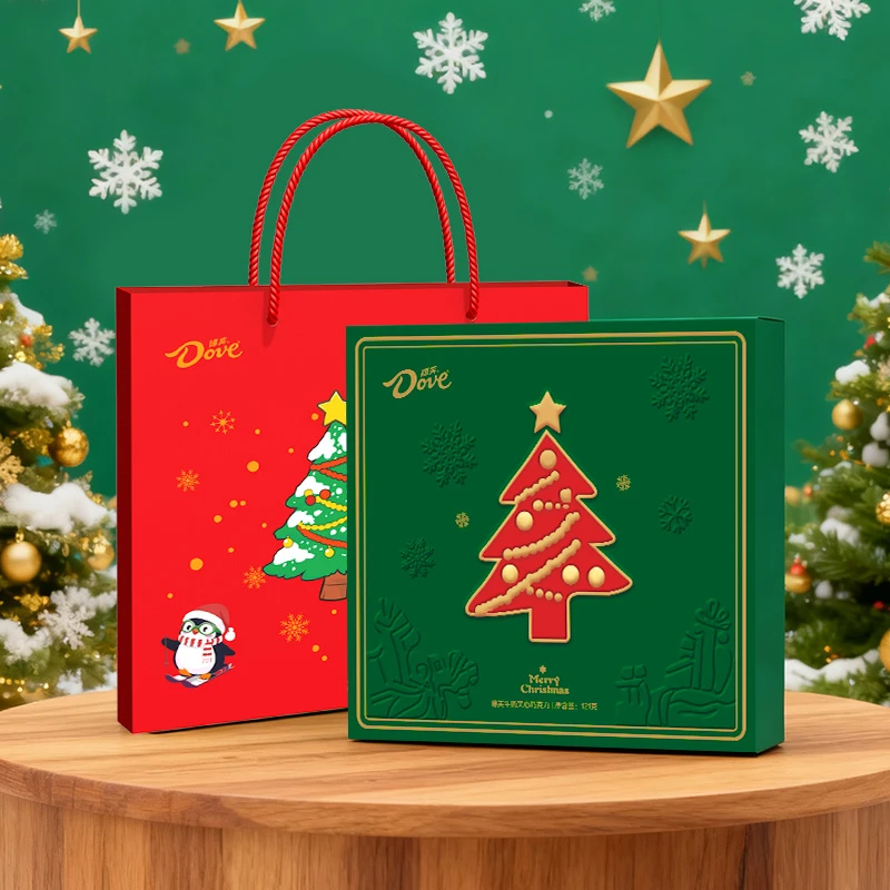 【圣诞节】德芙心形巧克力礼盒圣诞节节日礼物送朋友节日礼物 TL