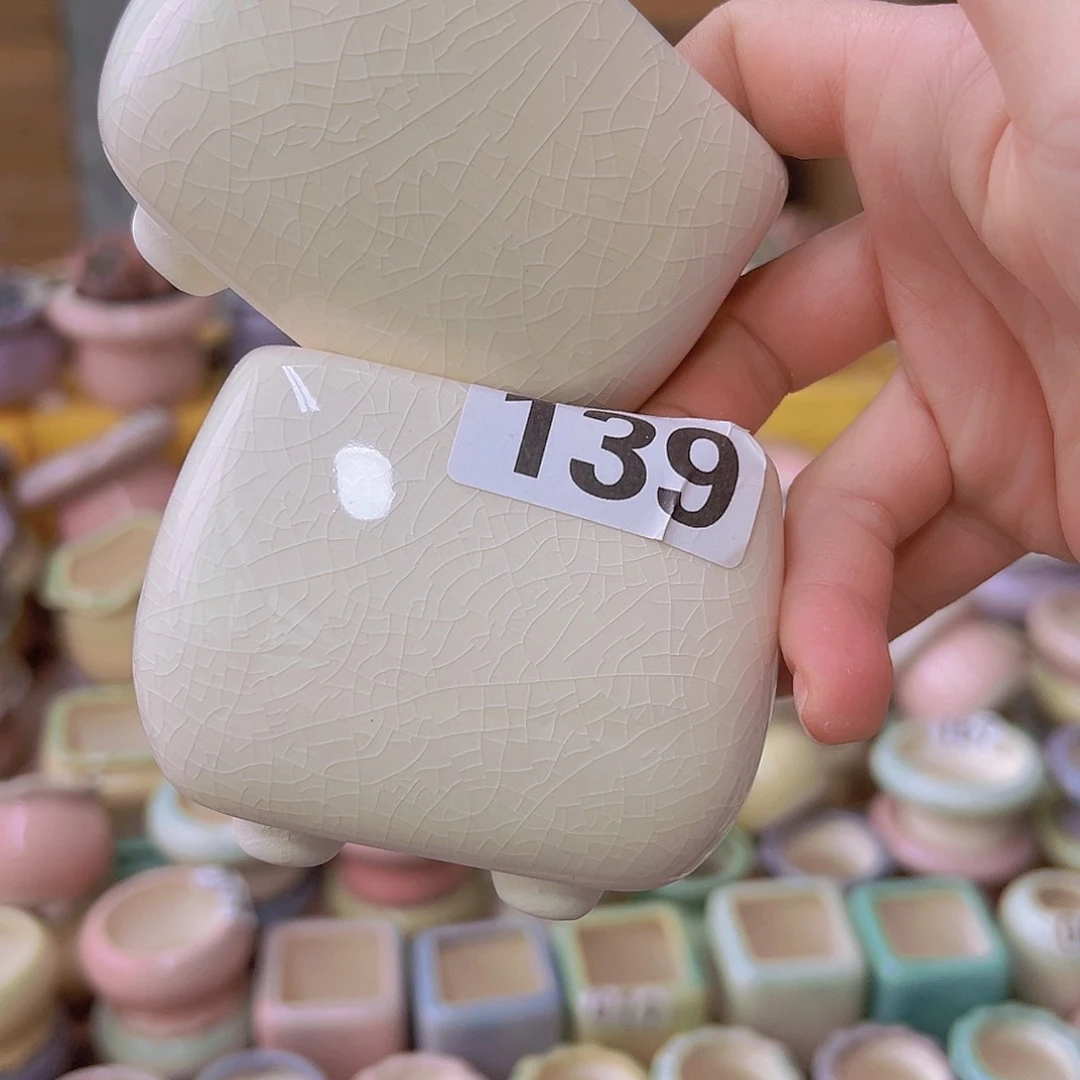 红陶陶瓷花盆当场满12包邮