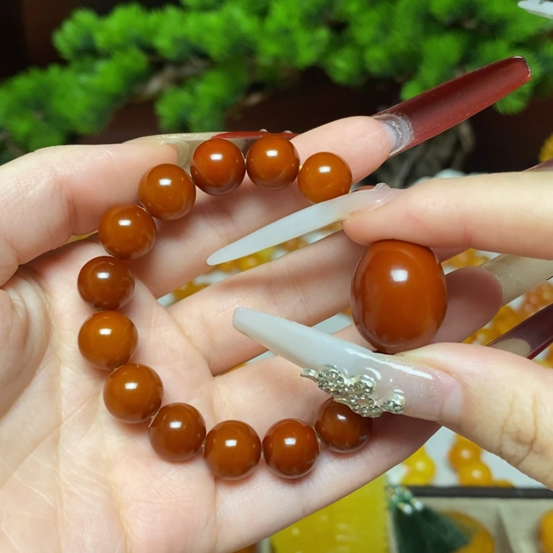 【闪购商品】手链蜜蜡未镶嵌定制手串