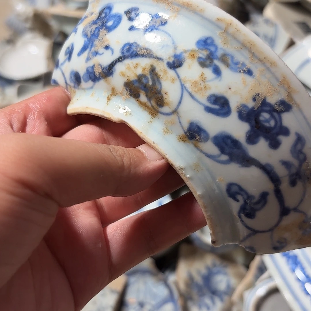 瓷片瓷片标本，顺丰包邮