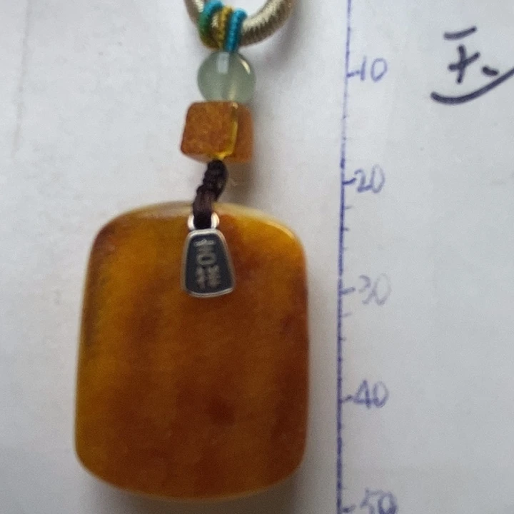 琥珀银S925镶嵌珠宝奇石