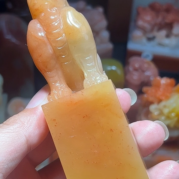 老挝石老挝保利石印章