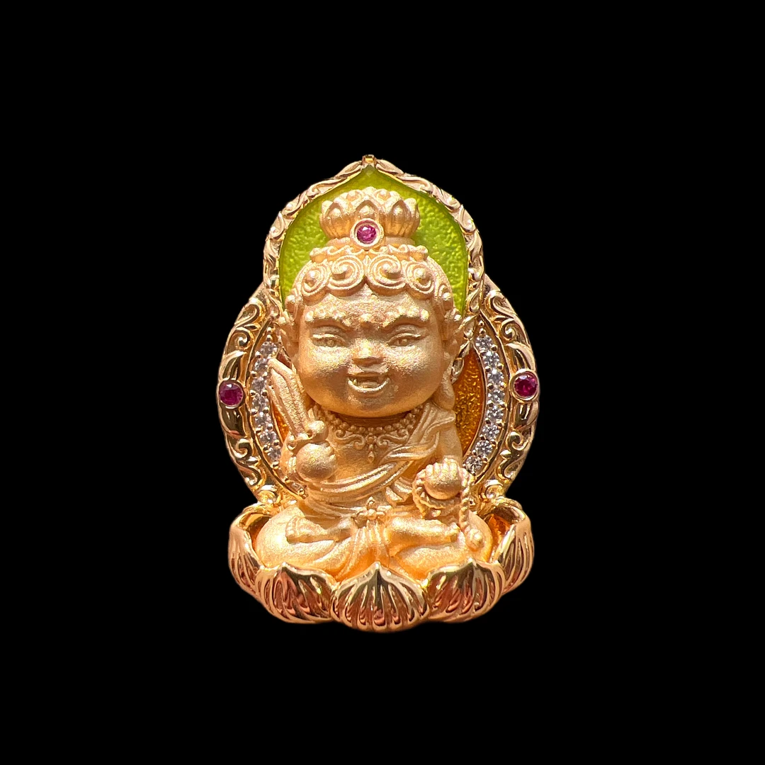 吊坠925银 V9993银吊坠不动孤品