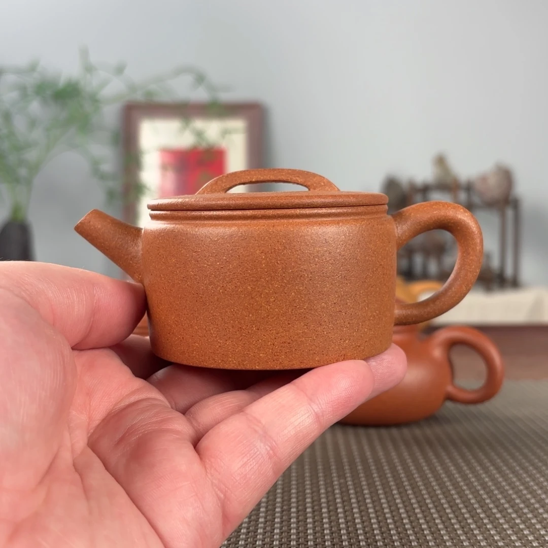 茶壶紫砂微瑕黄龙山原矿紫砂壶