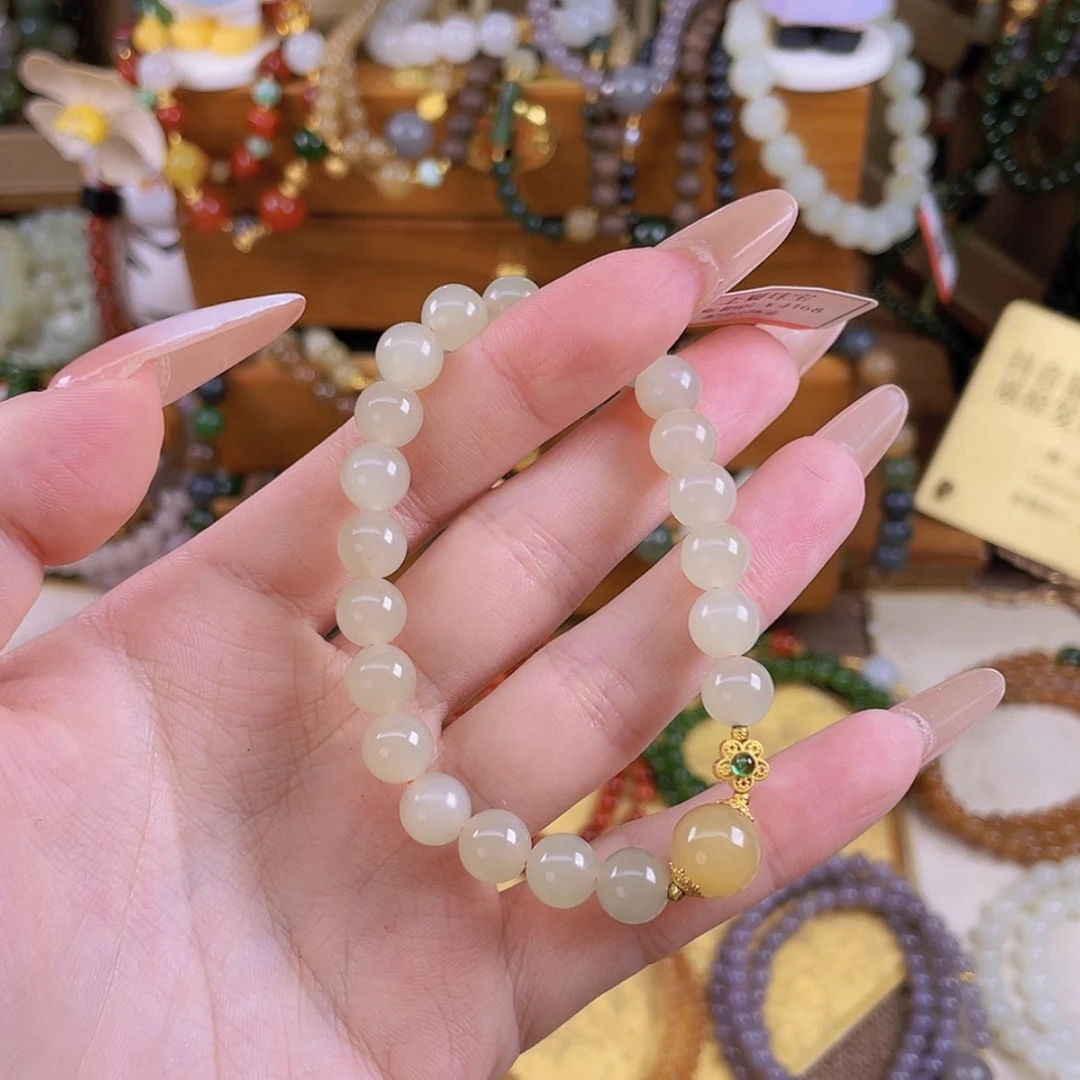 【闪购商品】手链未镶嵌和田玉