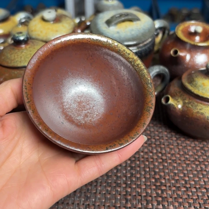 茶壶紫砂老斗笠杯100 C