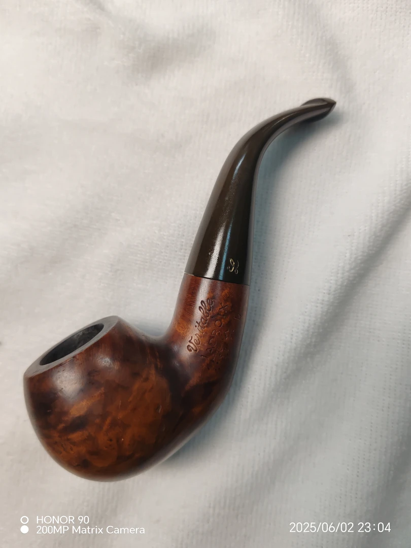 石楠木老式手工弯型男士烟具