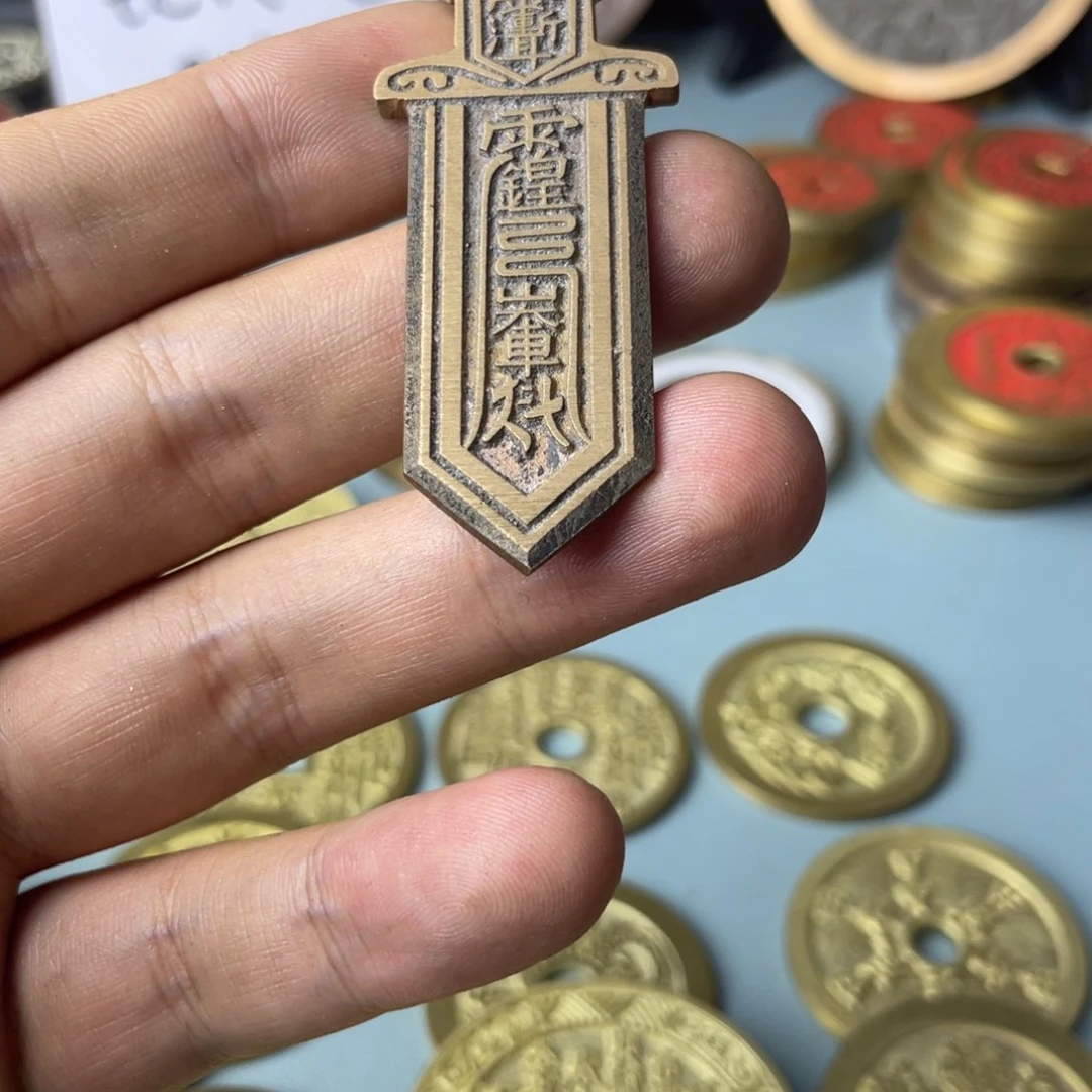 铜*️现代仿制工艺文创铜币