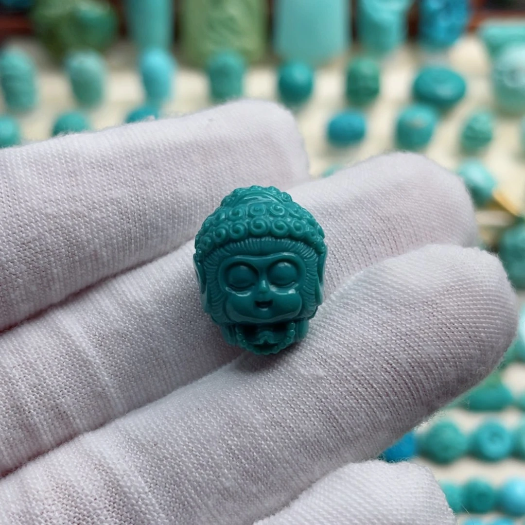 未镶嵌绿松石珠宝奇石