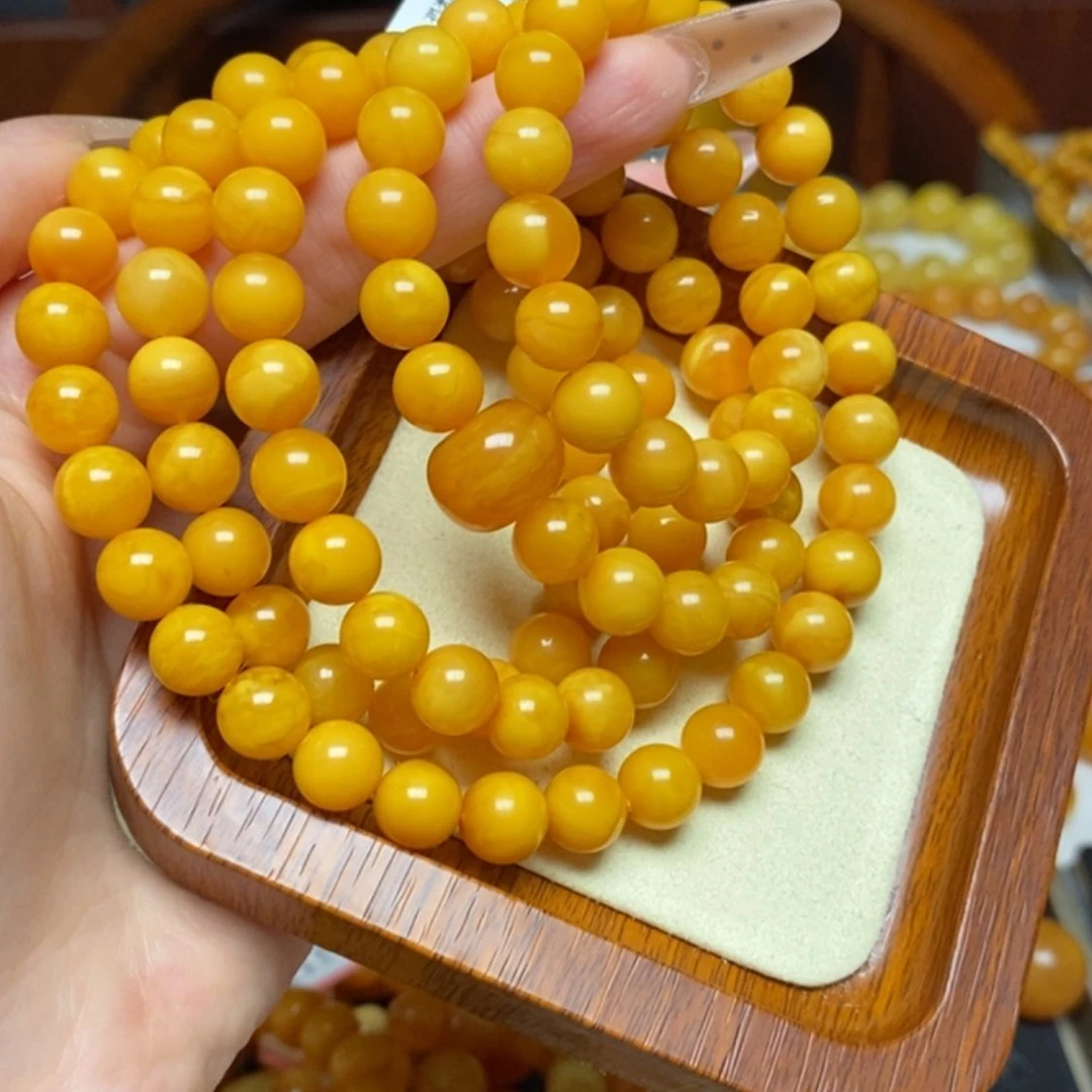 【闪购商品】蜜蜡手链未镶嵌手串