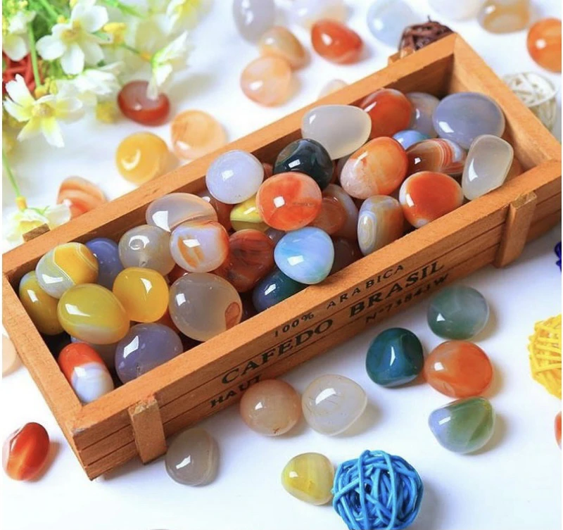 新疆戈壁三彩盆景石 直播选货 一物一拍，多样性发货