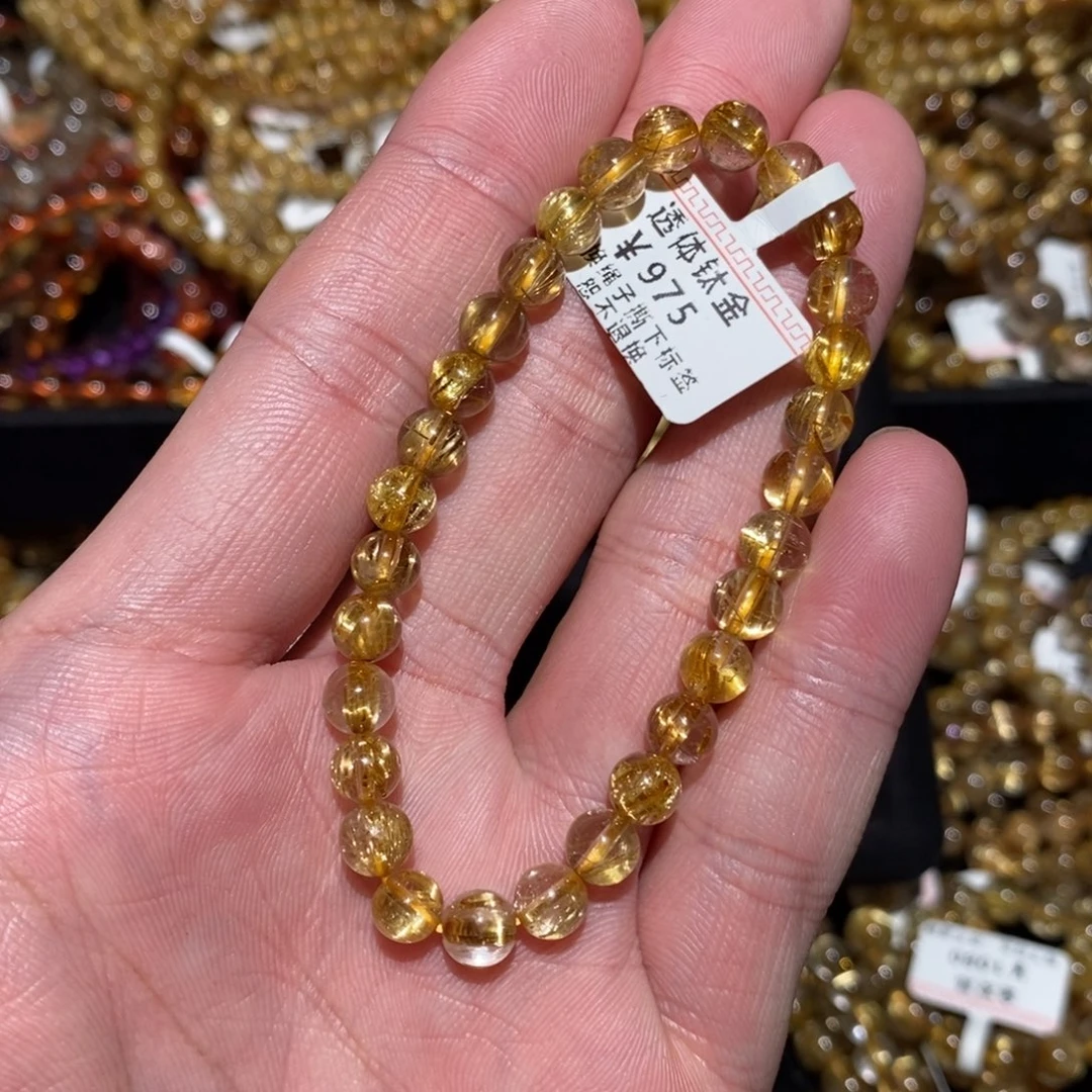 未镶嵌水晶手串手串